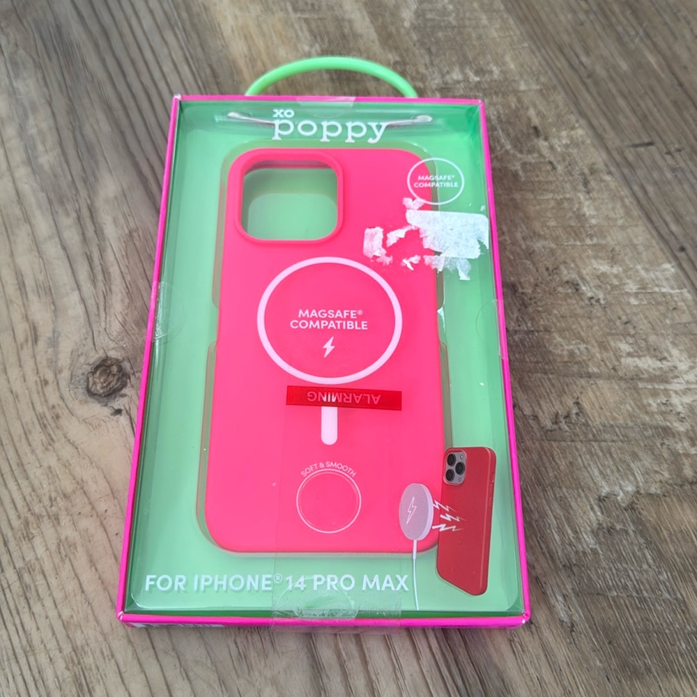 XO Poppy Phone Case for iPhone 14 Pro Max